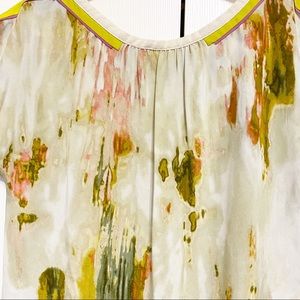 Anthropologie A Common Thread Silk Dress